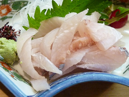 太刀魚の刺身