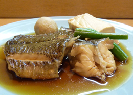 コチの煮付け